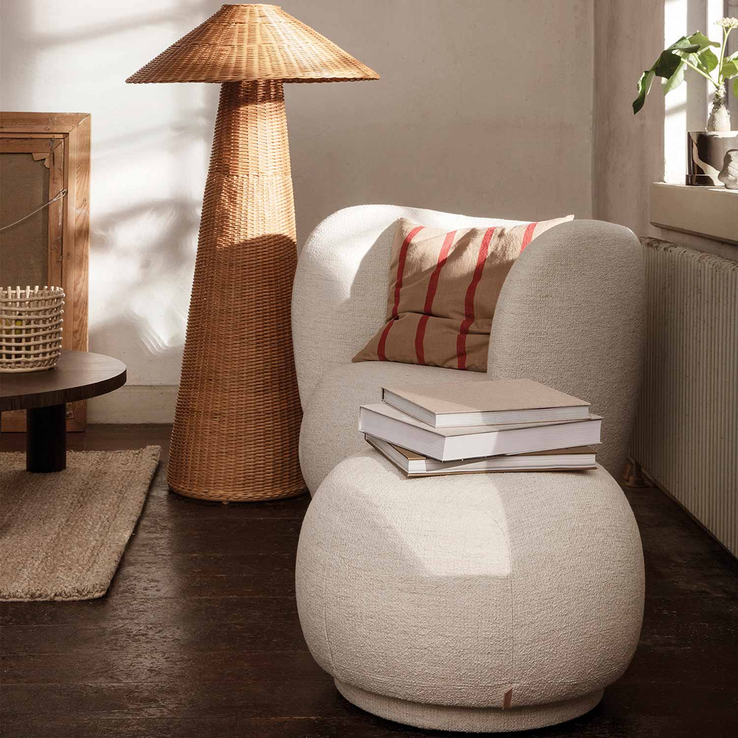 ferm living rico pouf ambniente 85031