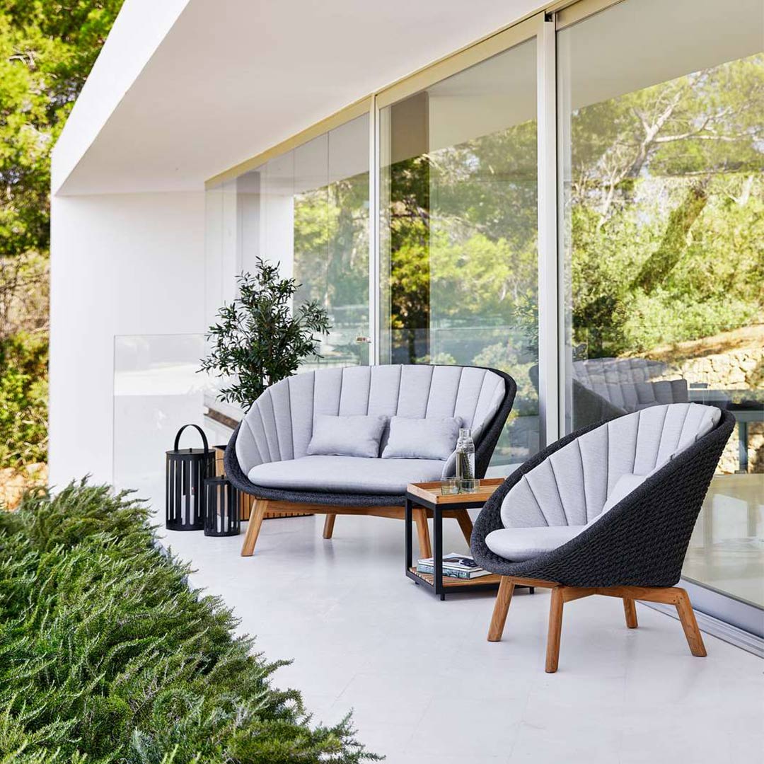 cane line peacock 2 sitz sofa 79412