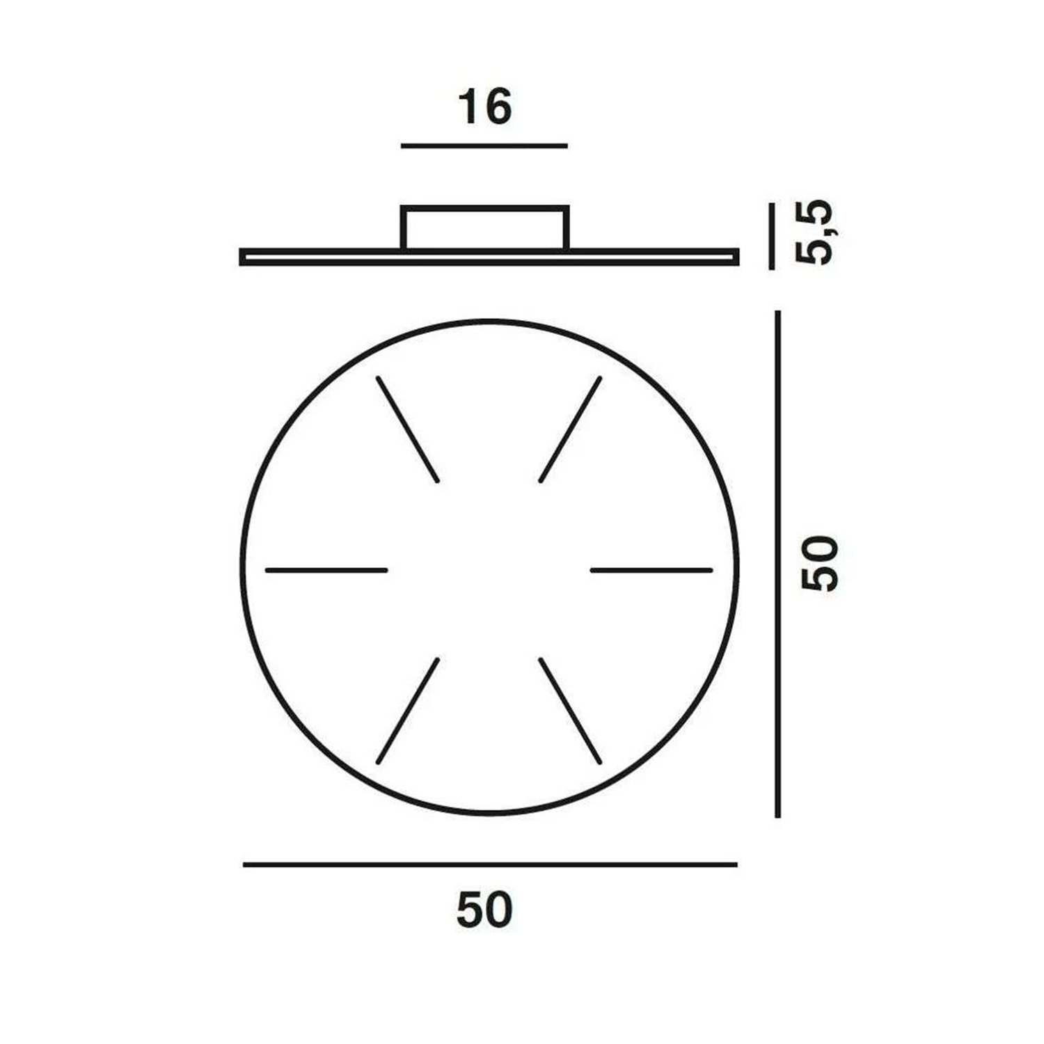 foscarini mehrfach baldachin masse 71212