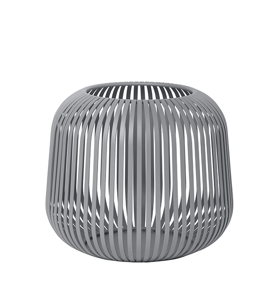 blomus lito laterne S steel gray 82213