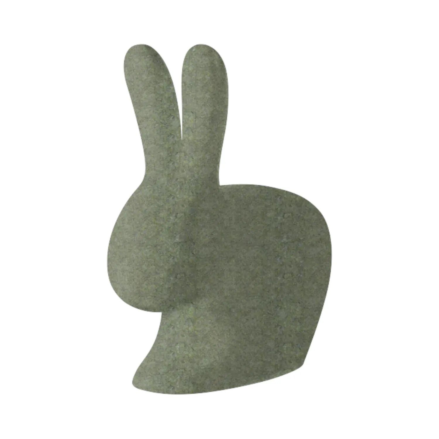 Qeeboo - Rabbit Stuhl Baby Mix grün