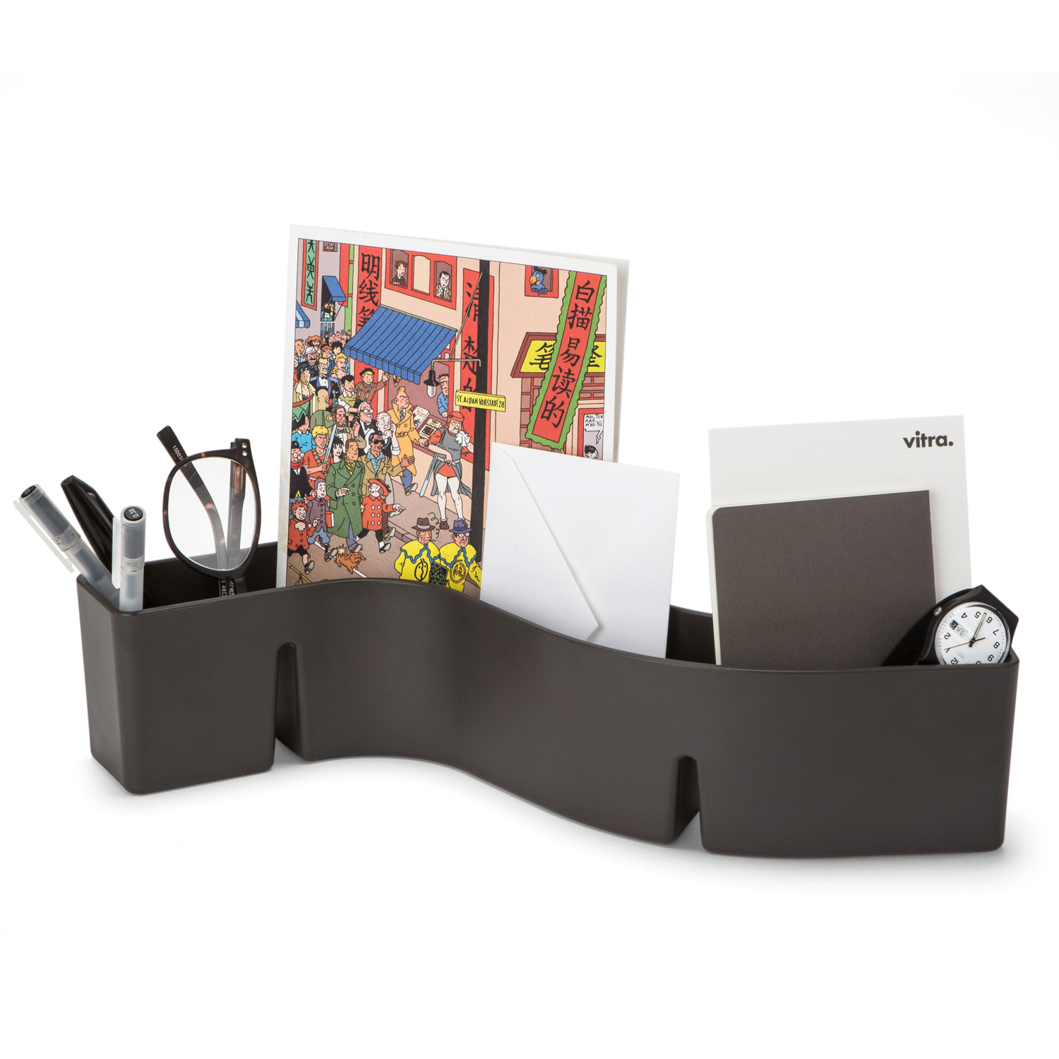 vitra S Tidy Dark grey 2