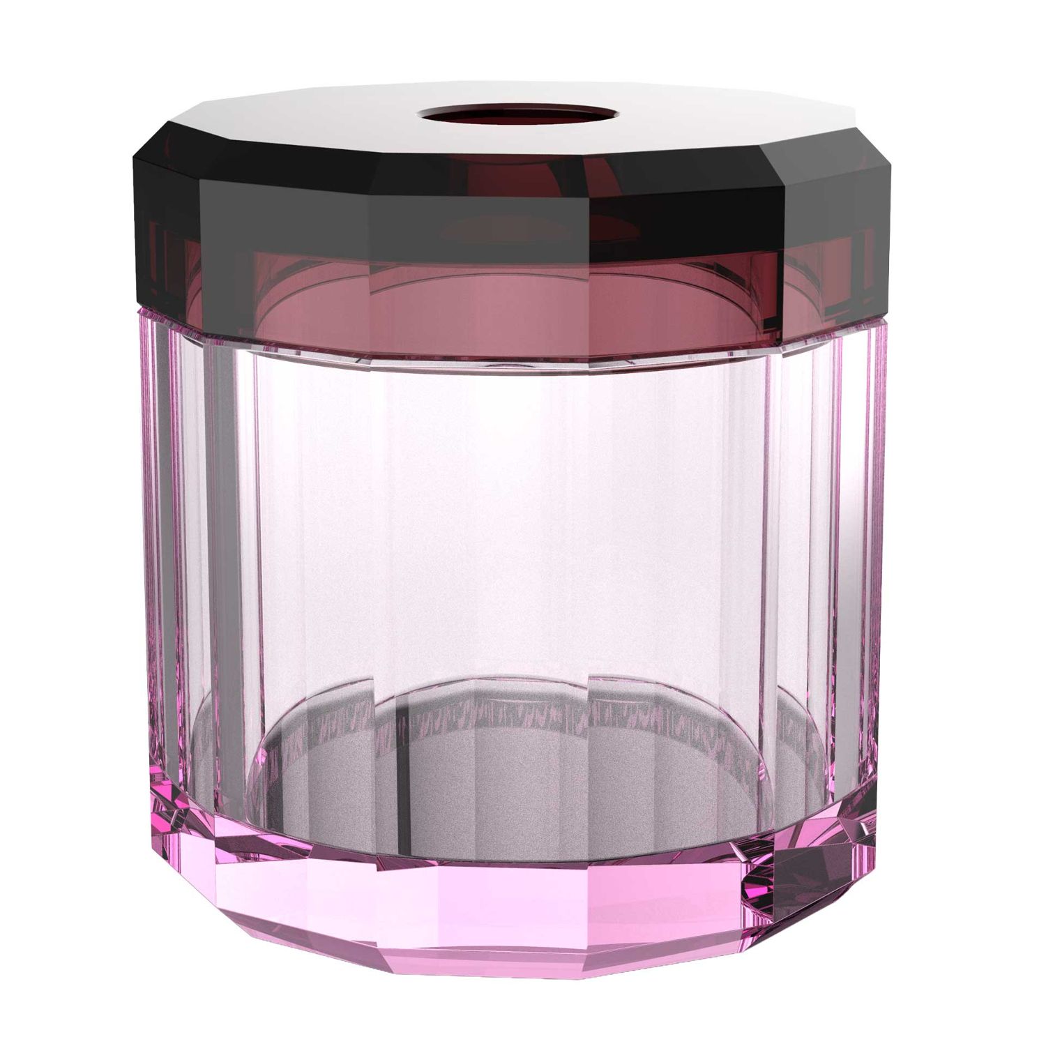 Decor Walther - KRISTALL Papiertuchbox pink / rich burgundy