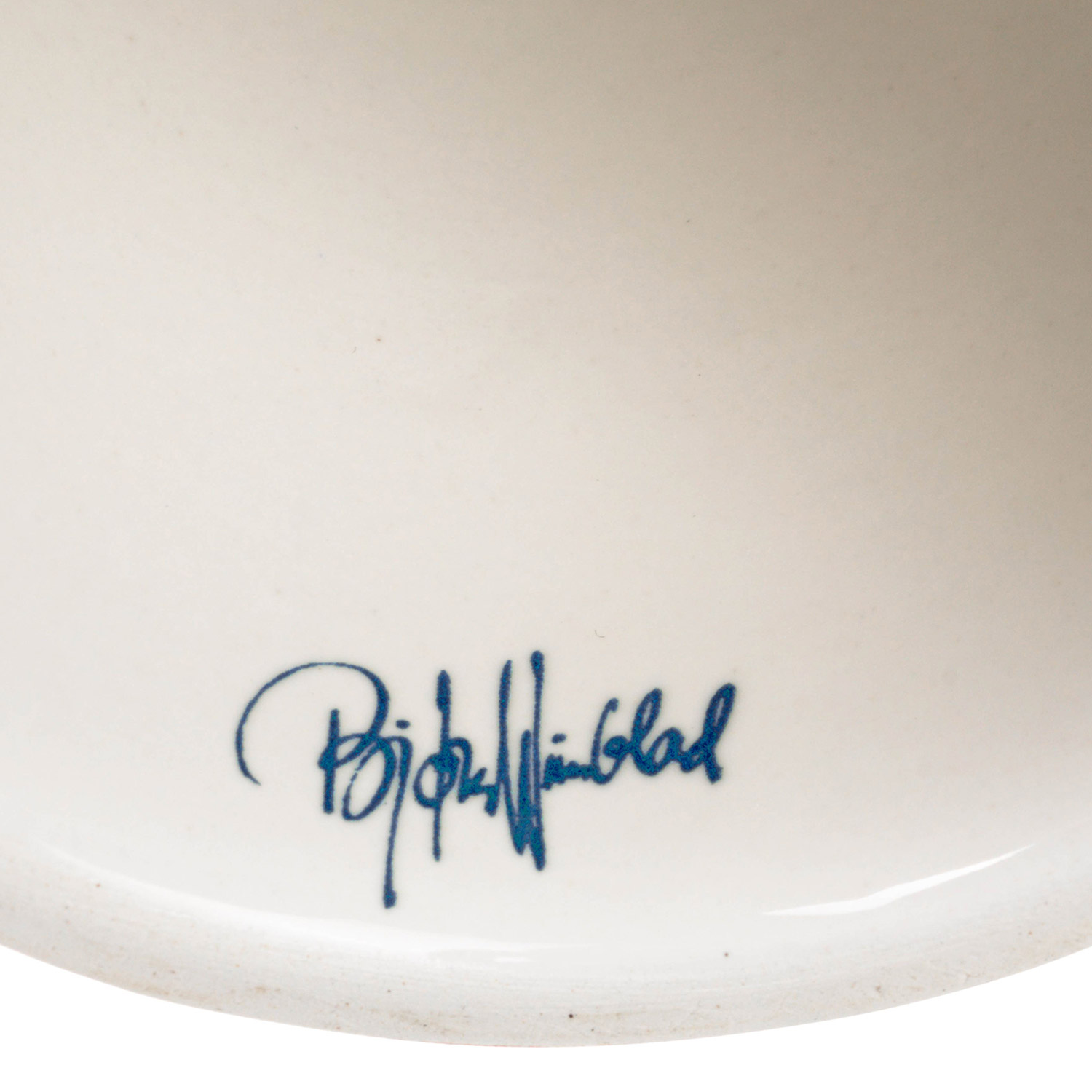 Björn Wiinblad - Eva Schale auf Fuß Ø24 cm blau