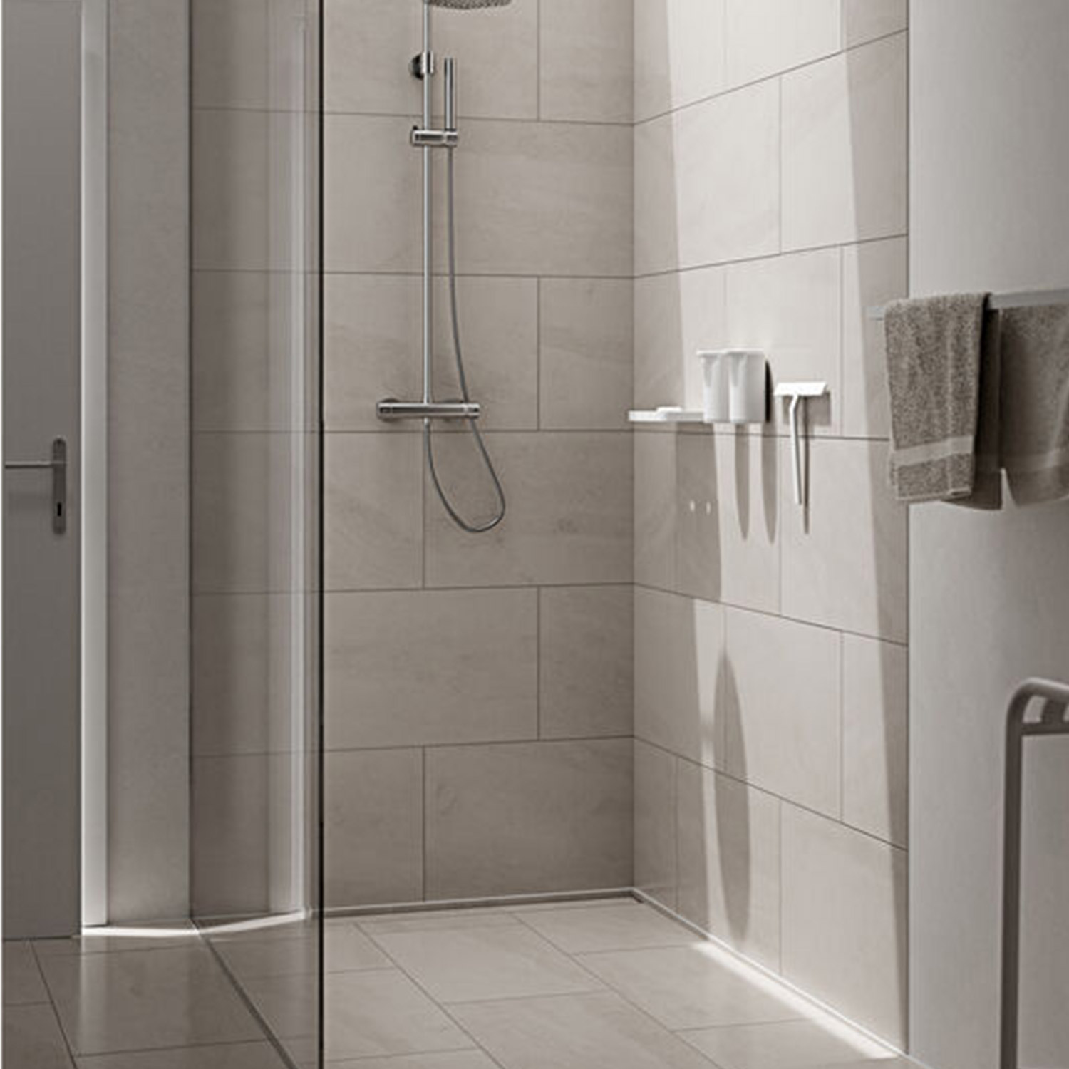 Zone Denmark Rim Duschabzieher 22 weiss Ambiente 104992