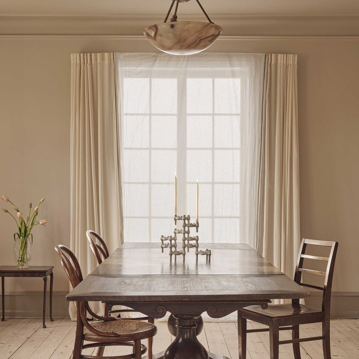 STOFF Nagel - Quist Kerzenhalter chrom 1 Stück