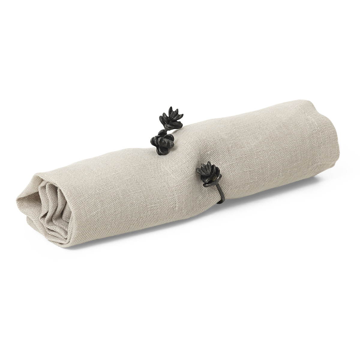 forest serviettenring ferm living schwarz 91766