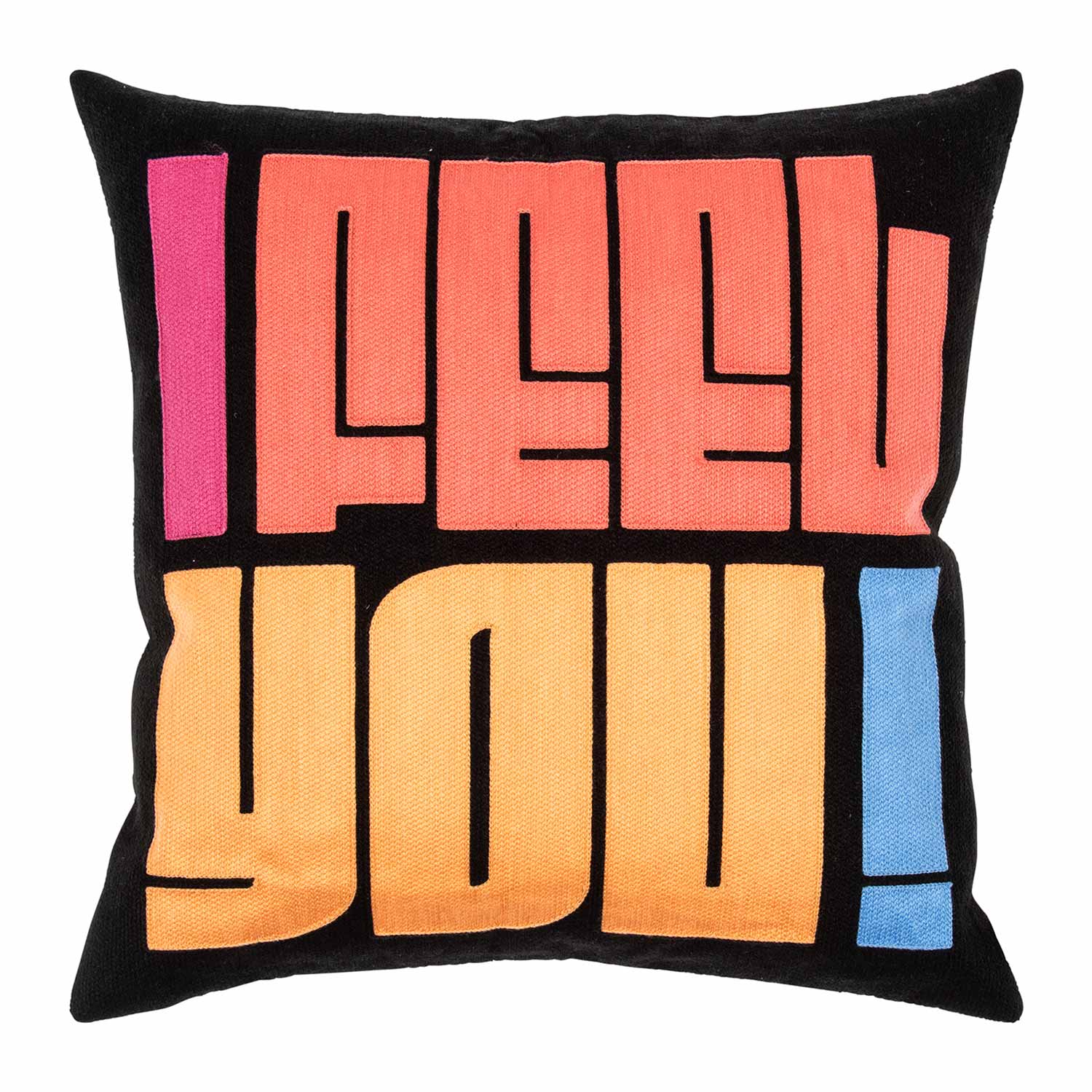 pad - Feeling Kissenhülle 45x45 cm schwarz