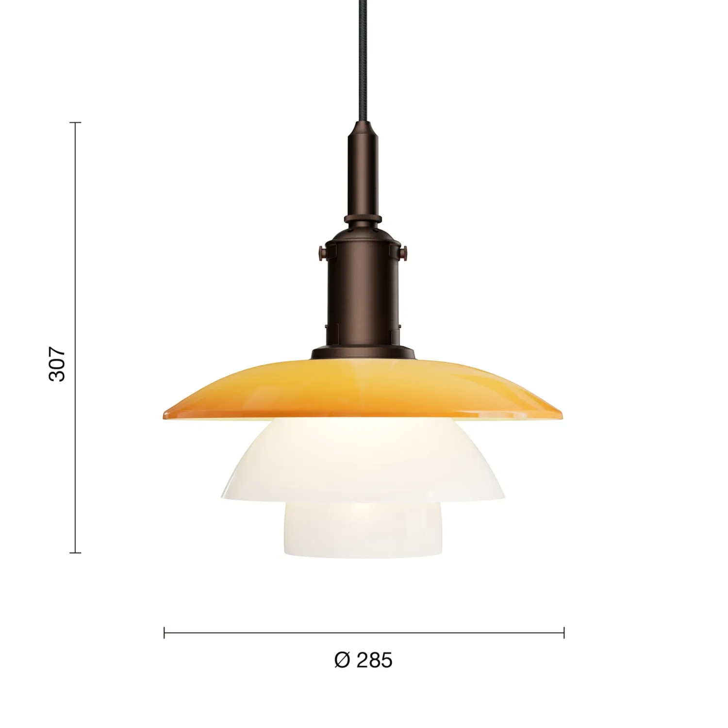 Louis Poulsen - PH 3/3 Pendelleuchte Centenary Edition
