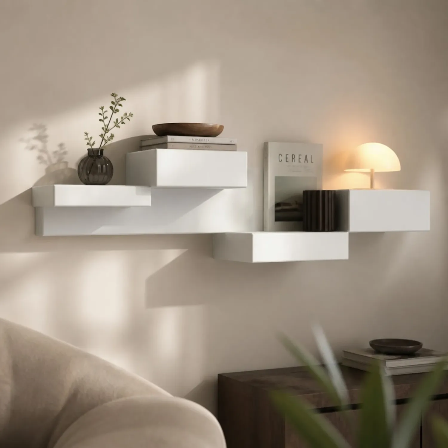 Qeeboo - Primitive Bücherregal XS weiß