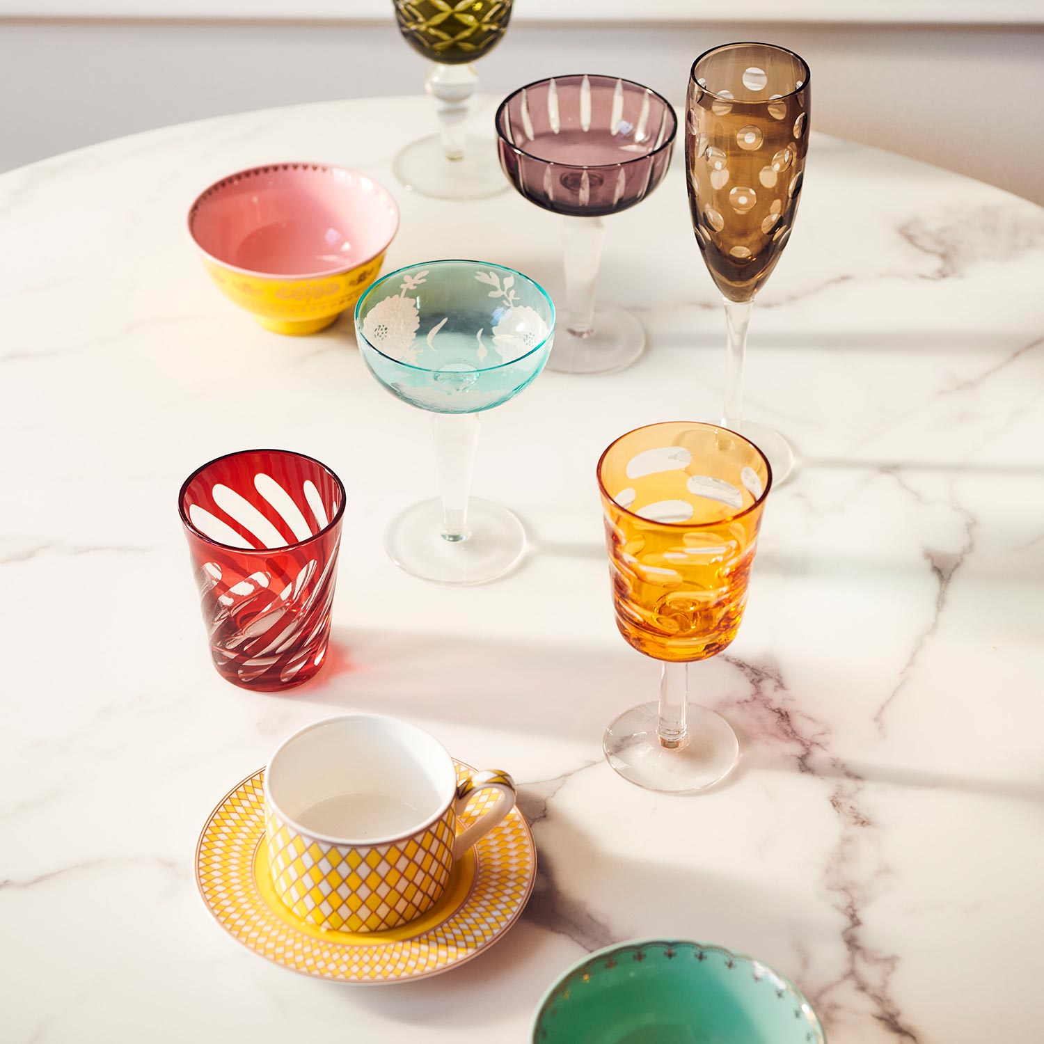 pols potten chess teetassen set tisch 99070