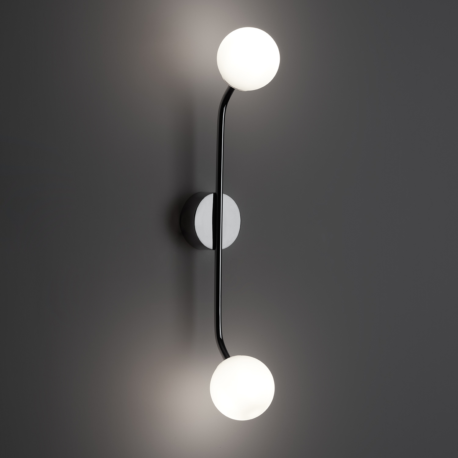 decor walther pep two wandleuchte chrome 68909