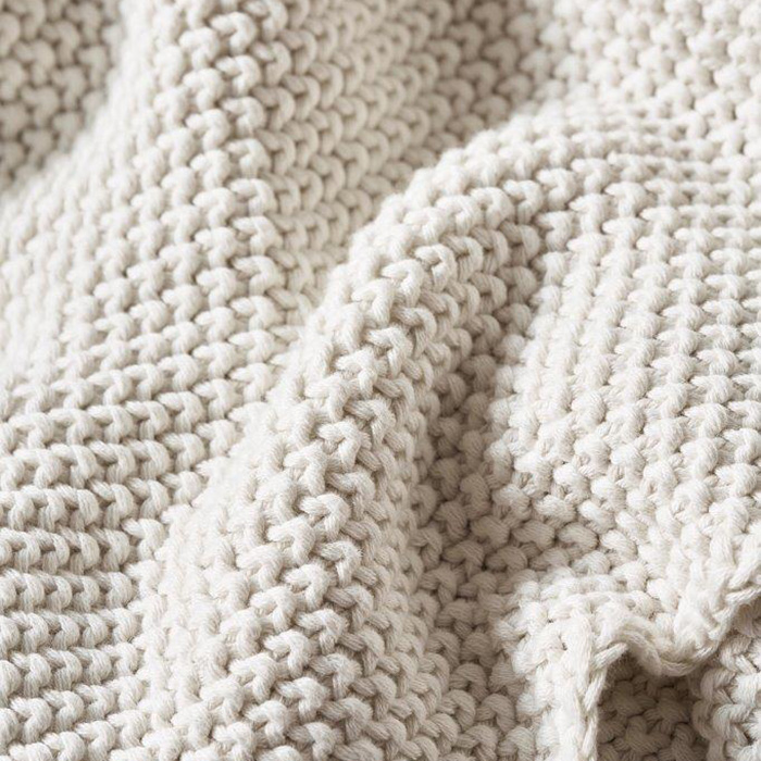 marco polo nordic knit plaid off white detail 76911