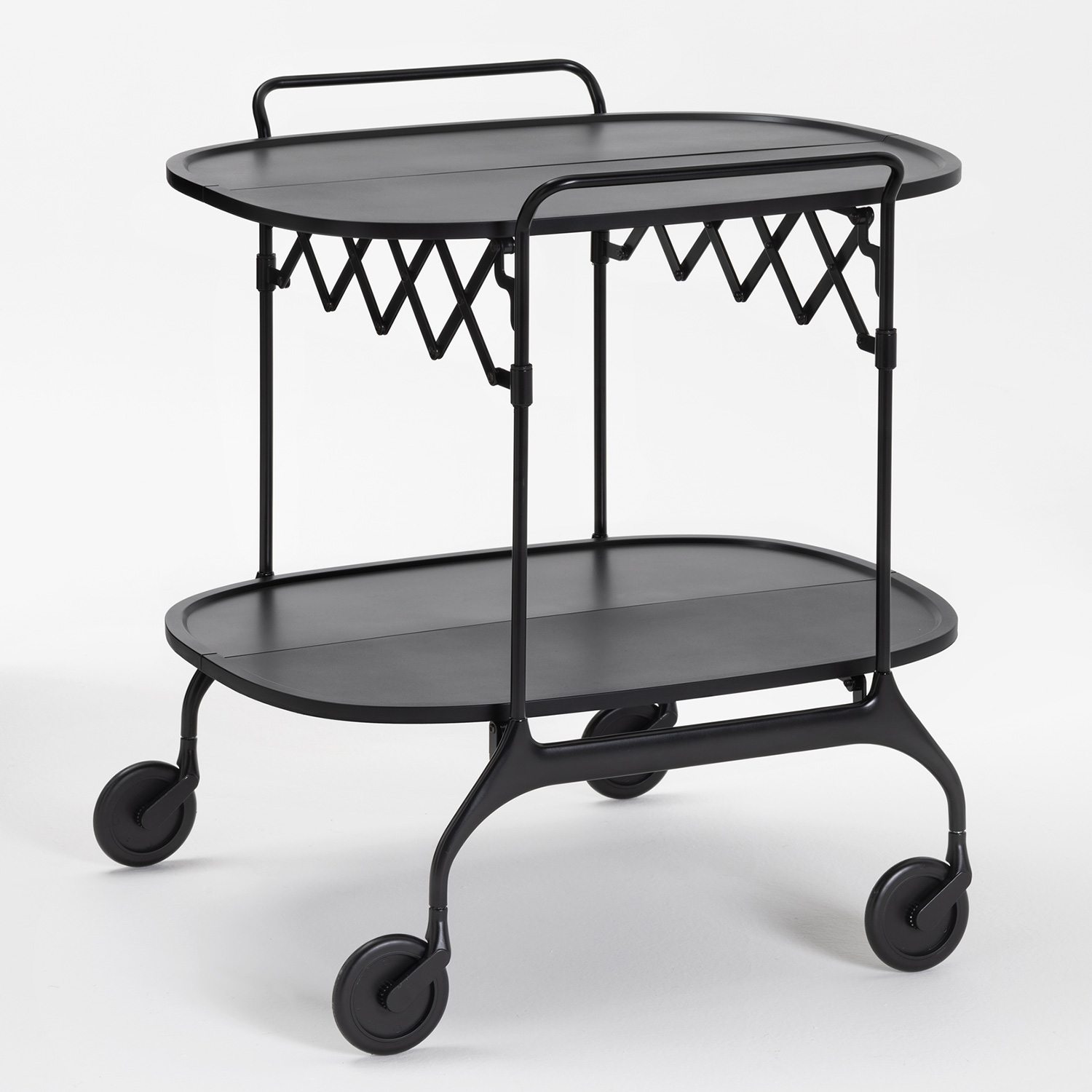 kartell gastone mat schwarz 57793