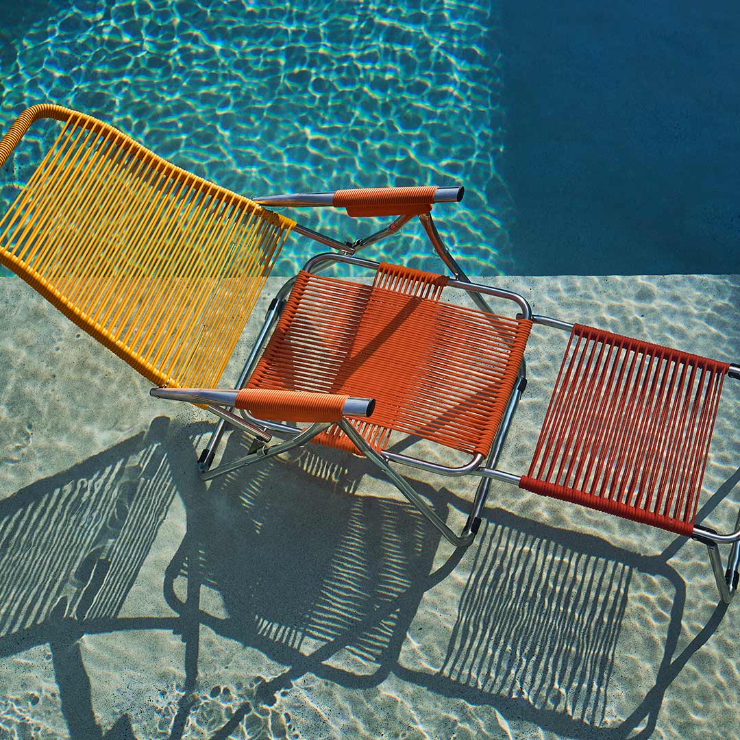 fiam spaghetti armlehnstuhl multicolour rot 78989