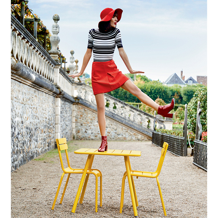 luxembourg tisch 80 4 beine fermob 52853