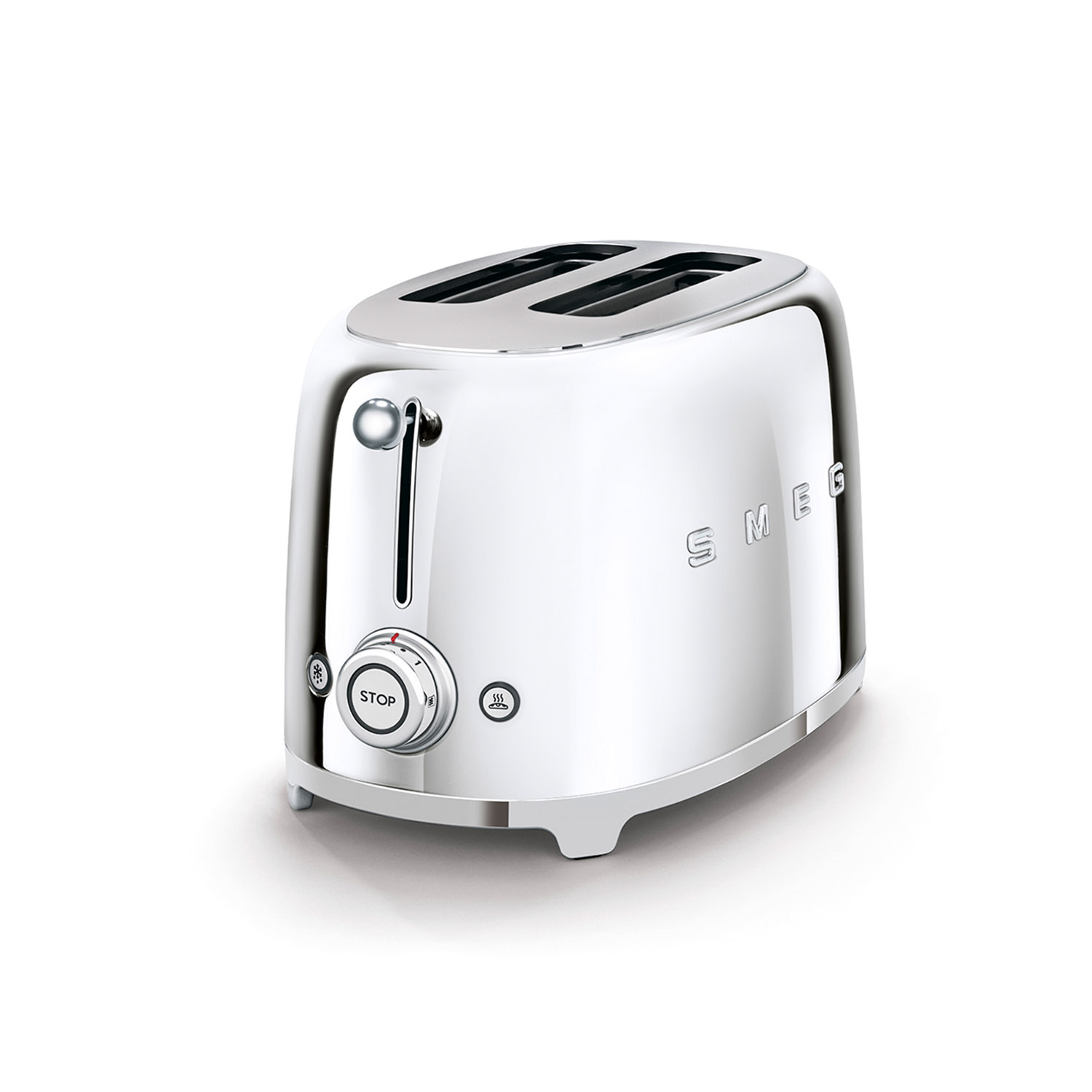Chrome 2Scheibentoaster 50s Style TSF01 SMEG