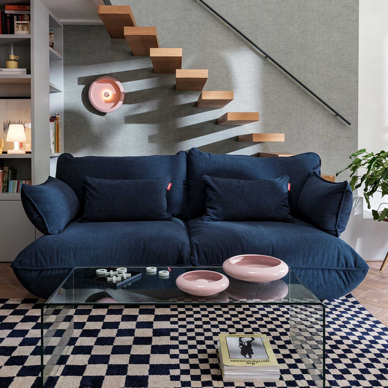 Fatboy - Recycled King Pillow deep blue