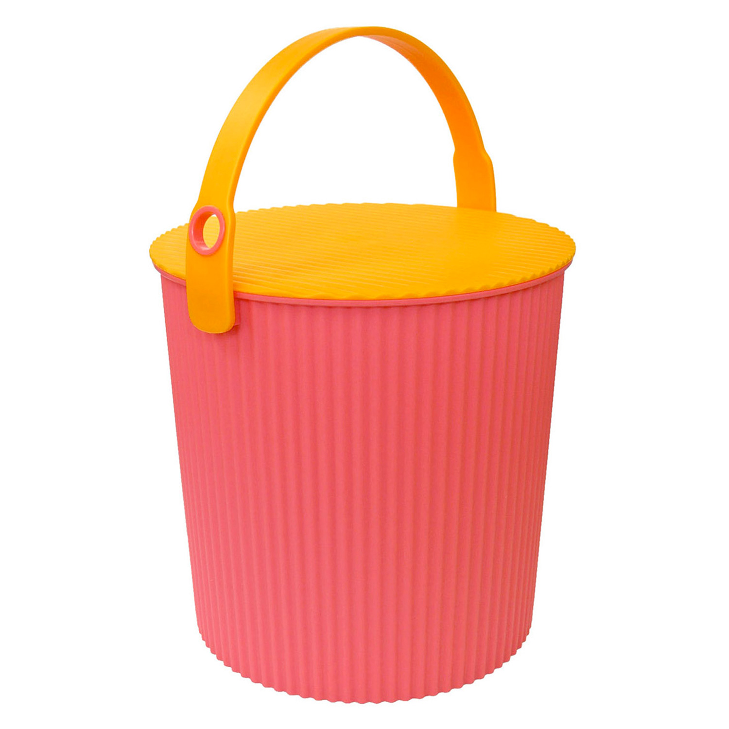 Hachiman - Omnioutil Eimer mit Deckel 10 l flamingo