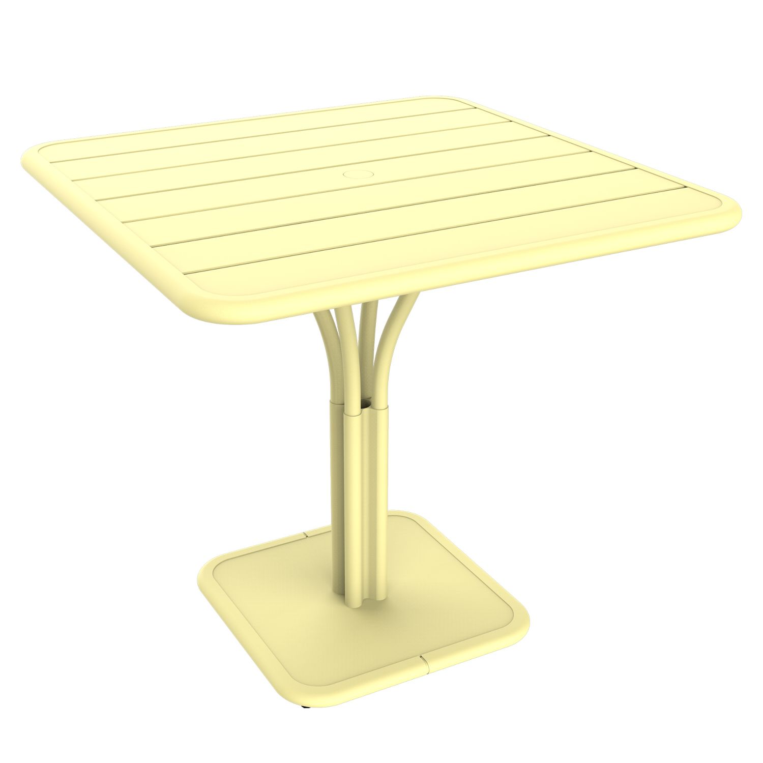 Fermob - Luxembourg Kleiner Tisch 80 x 80 cm zitronensorbet