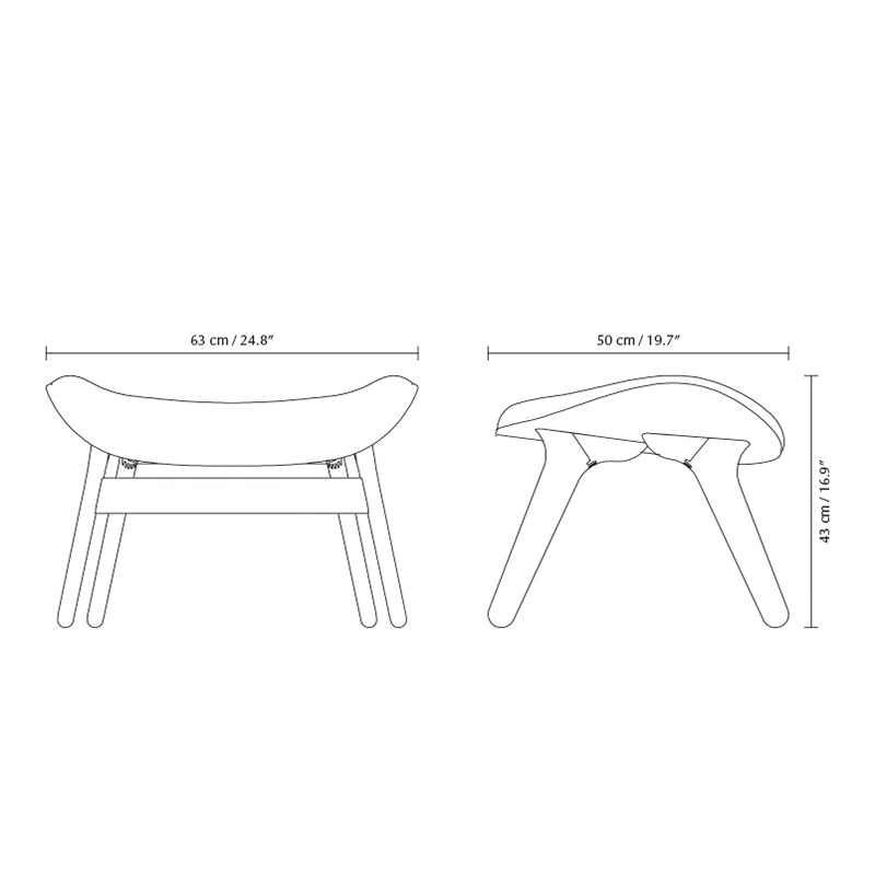 umage a conversation piece ottoman abmessungen 100785