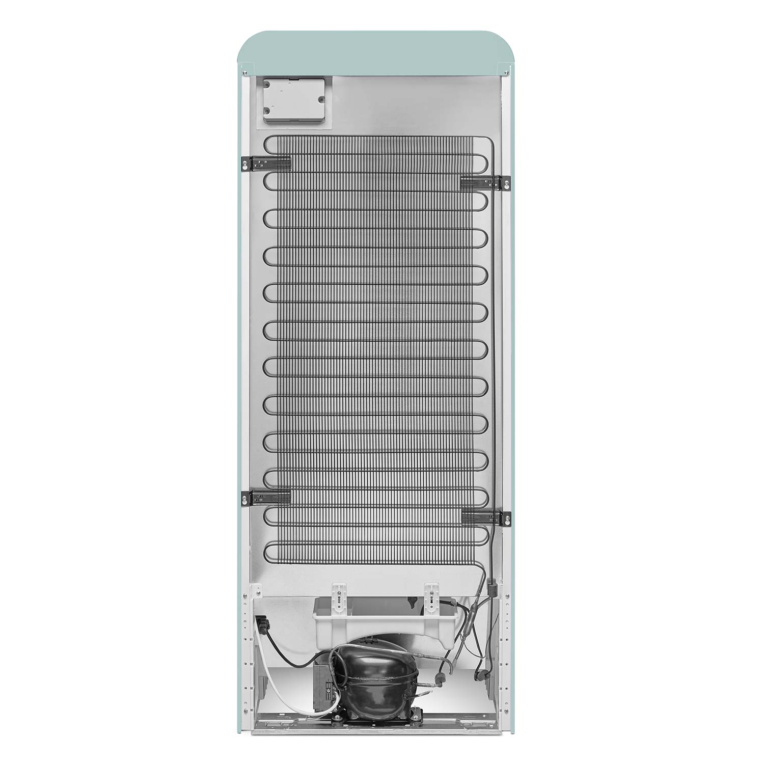 SMEG Retro Kuehlschrank Gefrierfach FAB28 matt FAB28RDSA5 hinten 102222