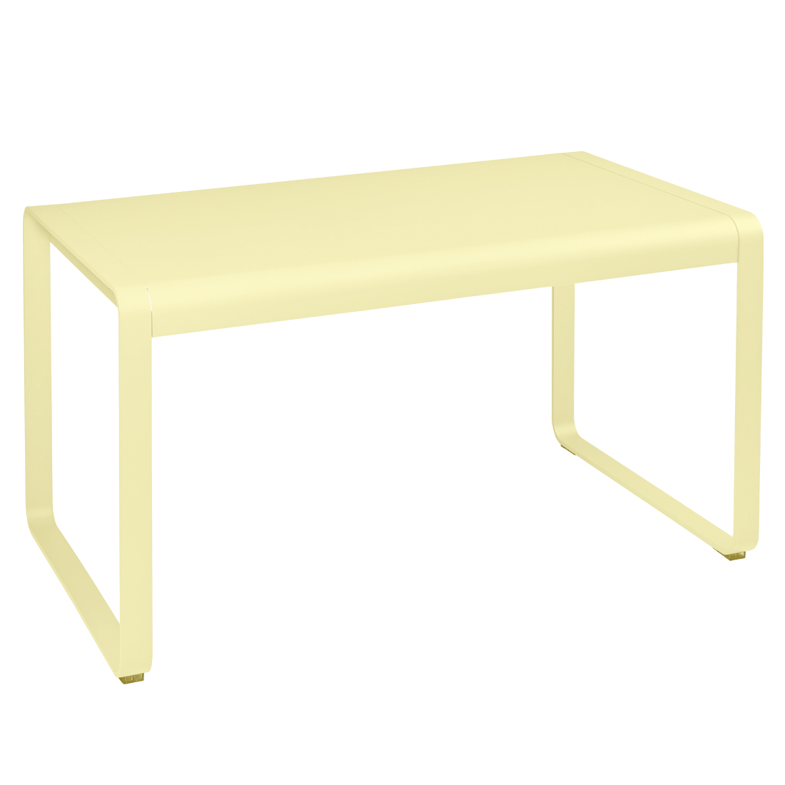 fermob bellevie tisch 140x80 zitronensorbet 88567