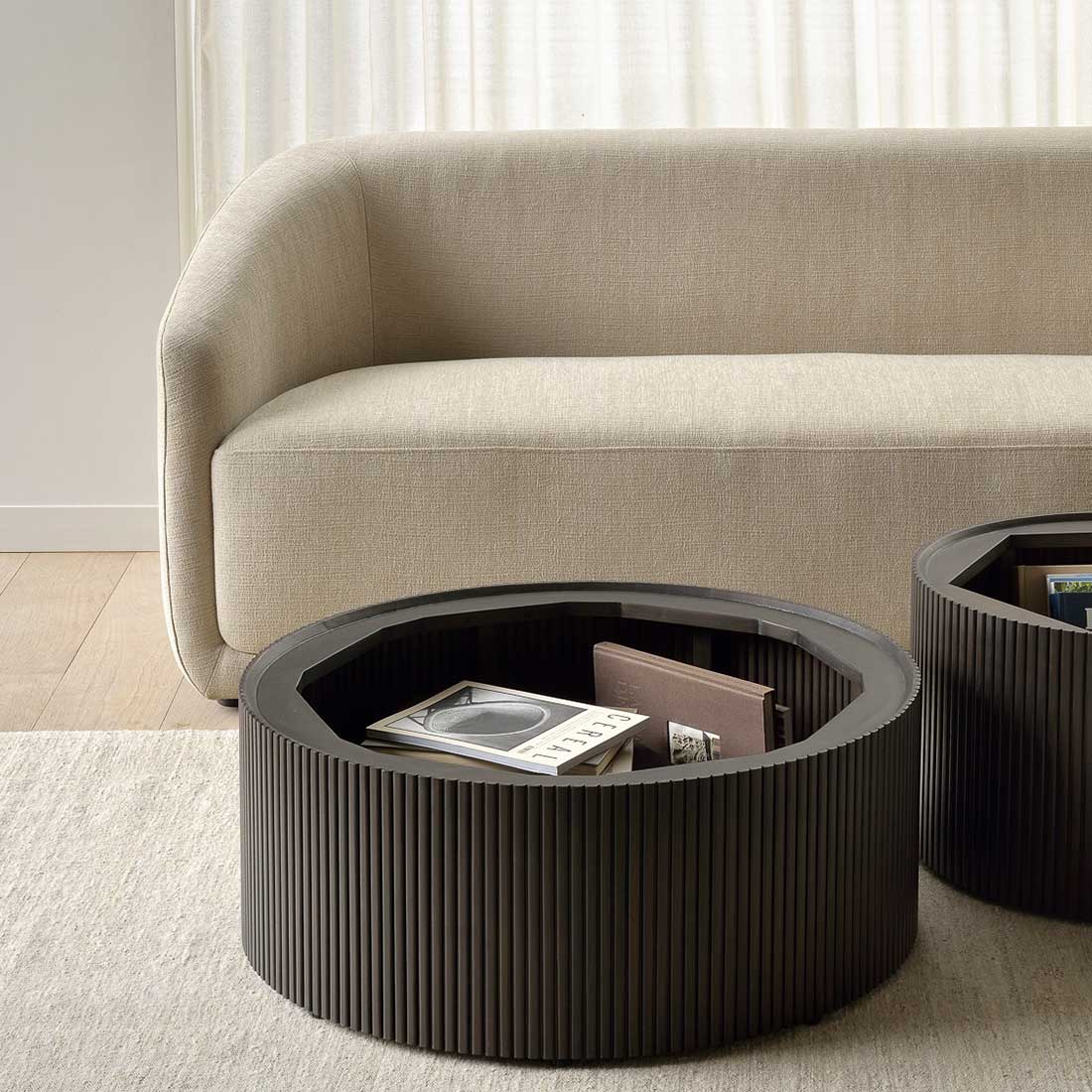 roller max couchtisch mit stauraum ethnicraft ambiente geoeffne buechert 88845