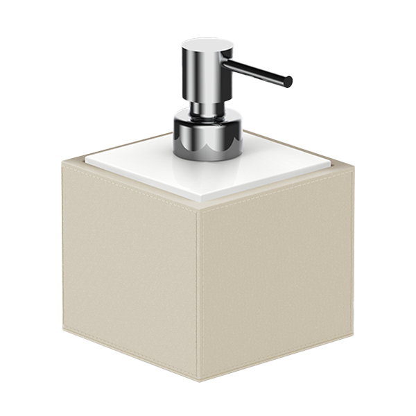 decor walther brownie seifenspender SSP beige chrome 0937147 91968