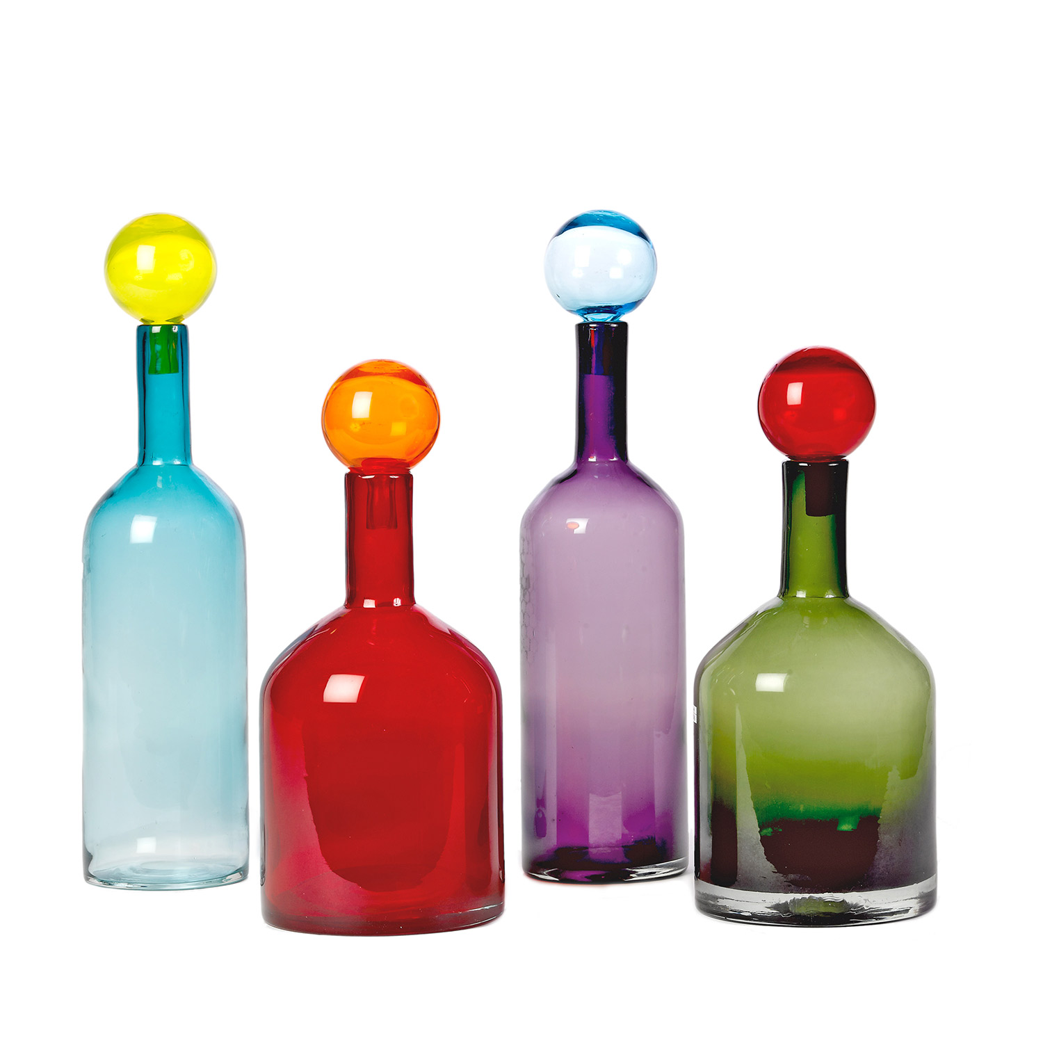 pols pottem bubbles and bottles karaffe bunt l 95144
