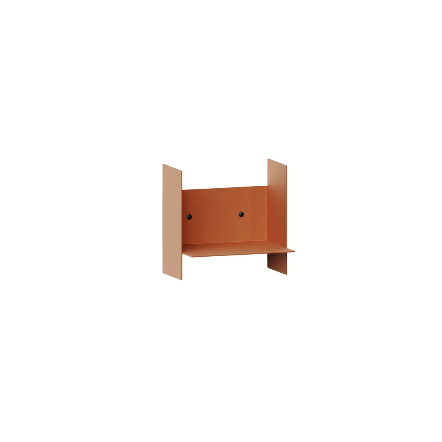 Tiptoe - PLI Wandregal 20 x 15 cm tangerinenrot