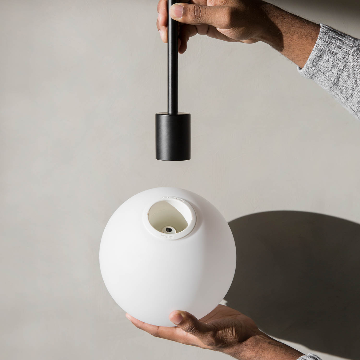 Nutzung des Leuchtmittels Menu TR Bulb