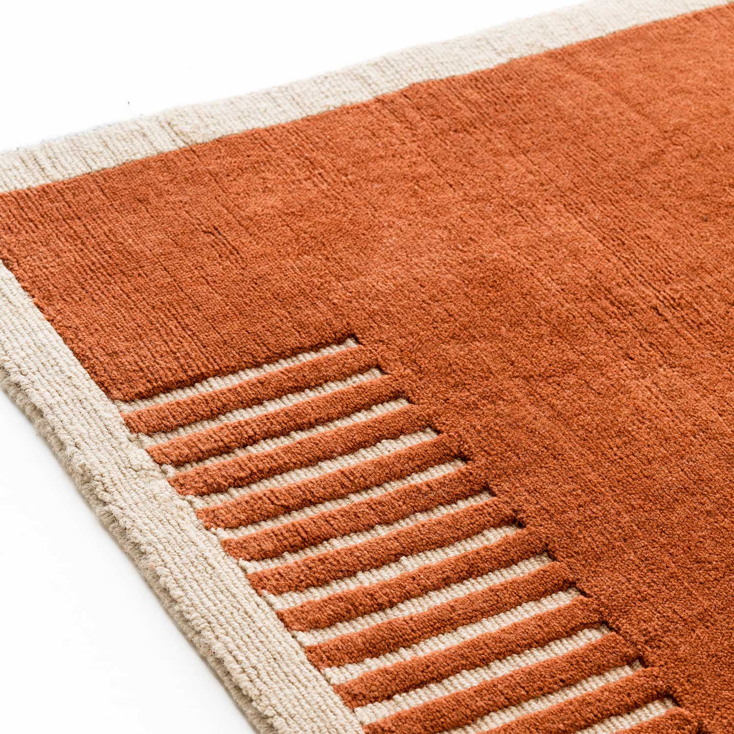 audo duomo teppich terracotta detail 105906