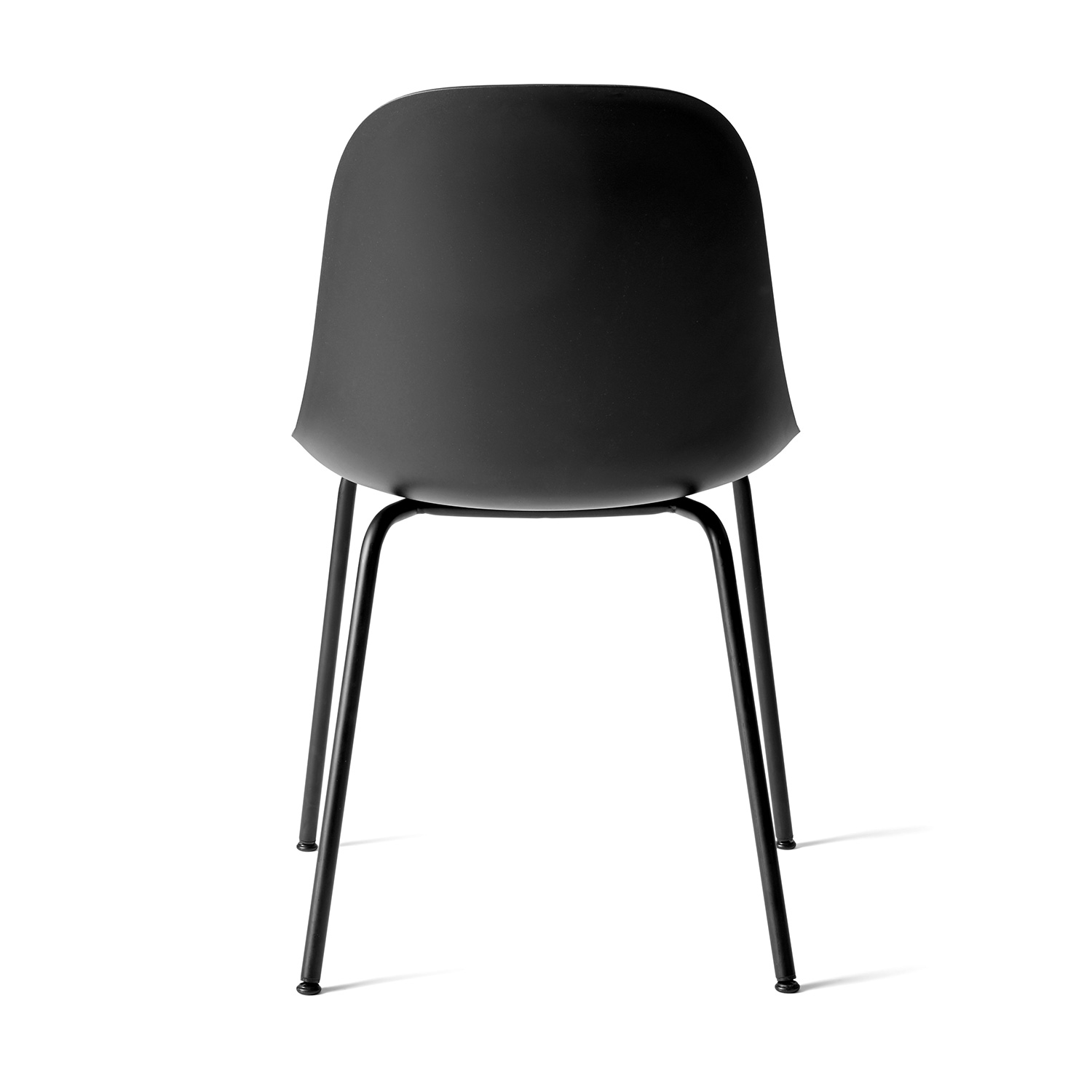 Audo - Harbour Essstuhl Stahl/Kunststoff schwarz/weiß