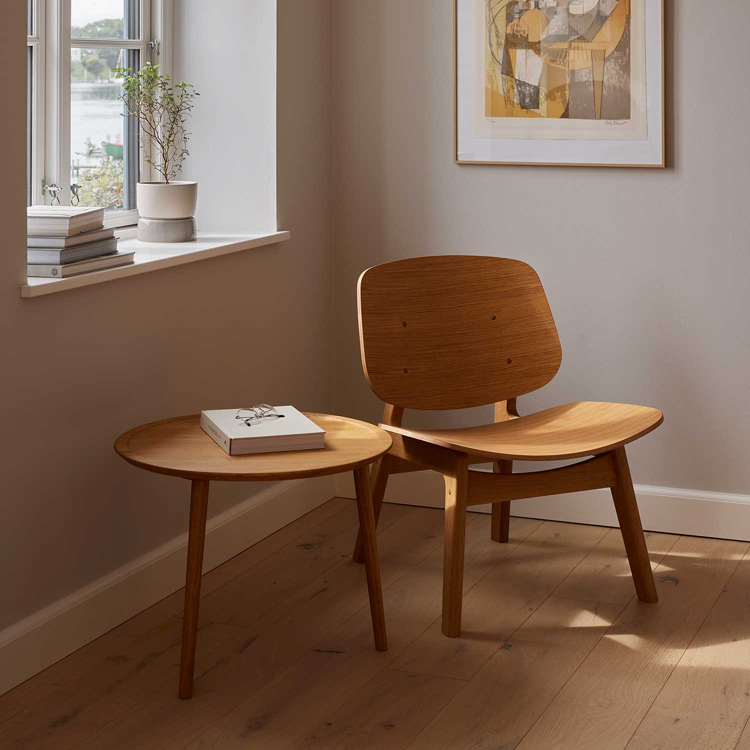 Ro Collection - Dodona Couchtisch Ø 46 cm oak oil