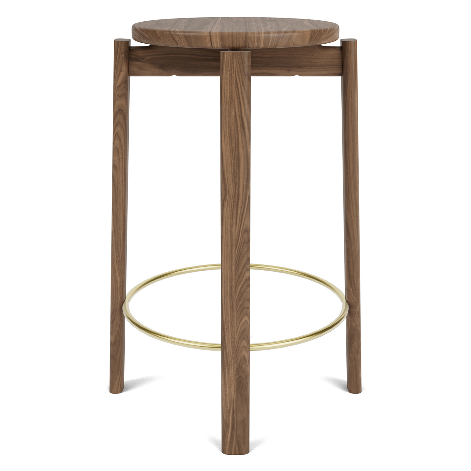 audo passage barhocker walnuss messing 9115879 frontal 101282