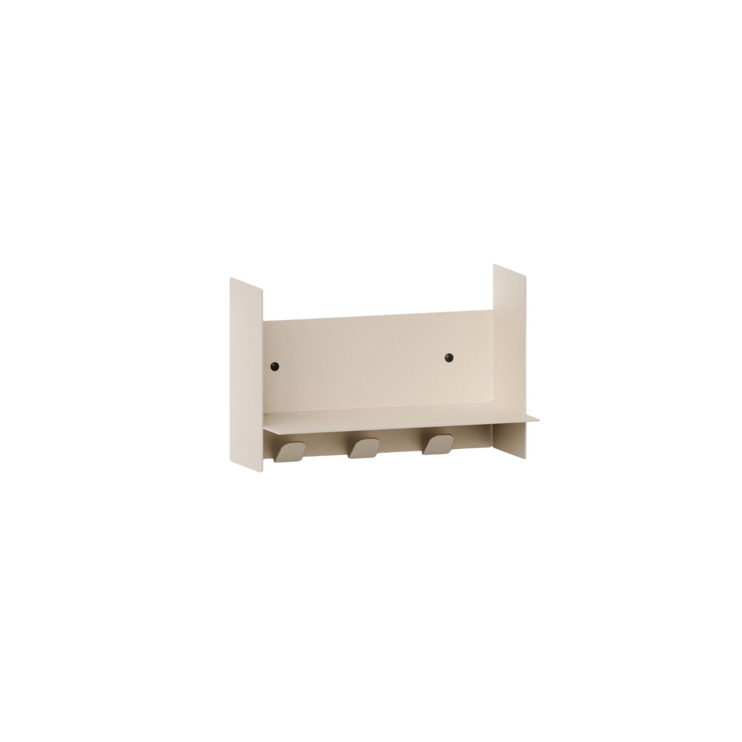 Tiptoe - PLI Wandgarderobenregal 30x15 cm weiss creme