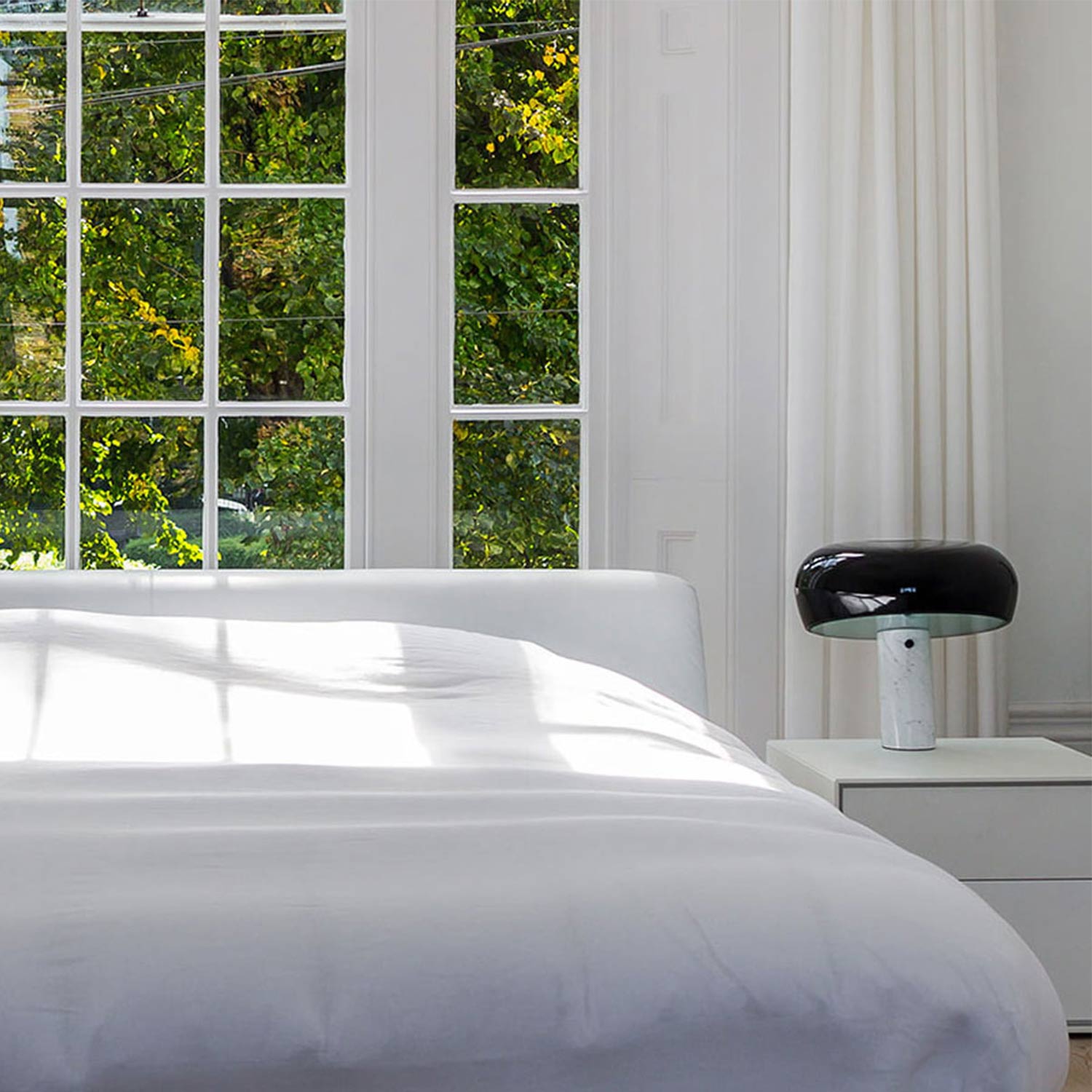 flos snoopy tischleuchte nachttischleuchte 75948