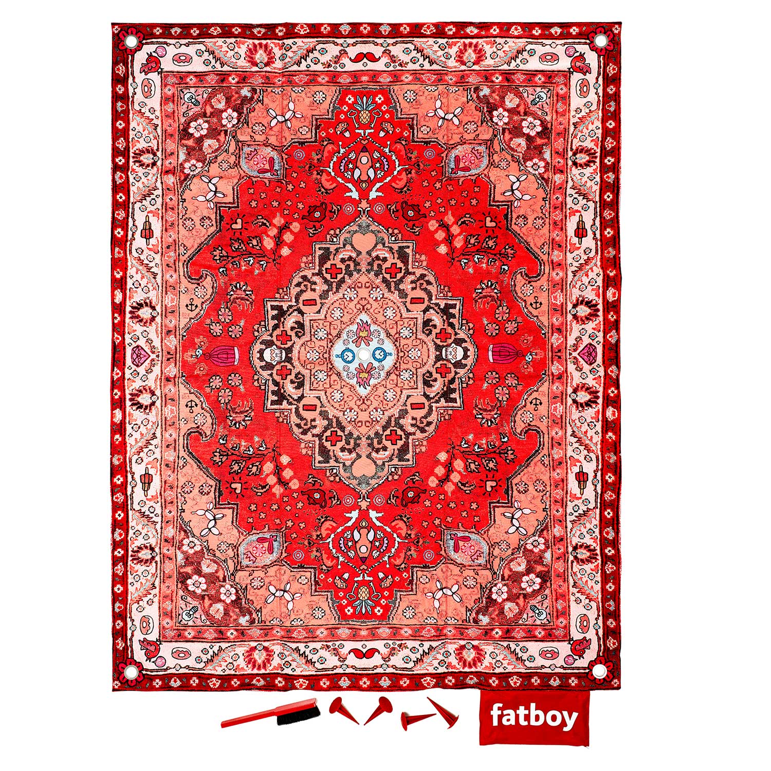 Fatboy - Picnic Lounge Picknick-Decke rot