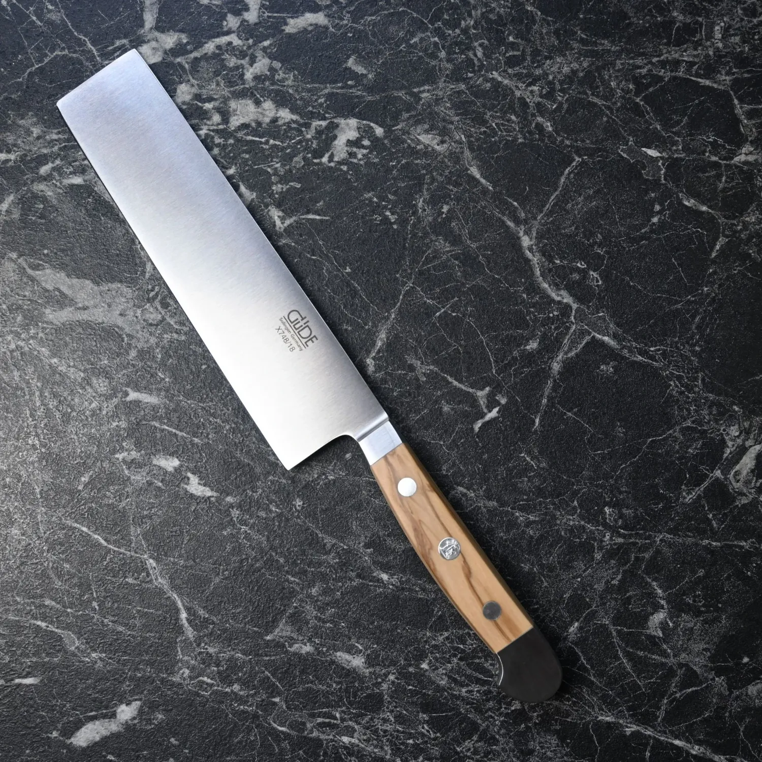 Güde - Nakiri Gemüsemesser 18 cm Serie Alpha-Olive
