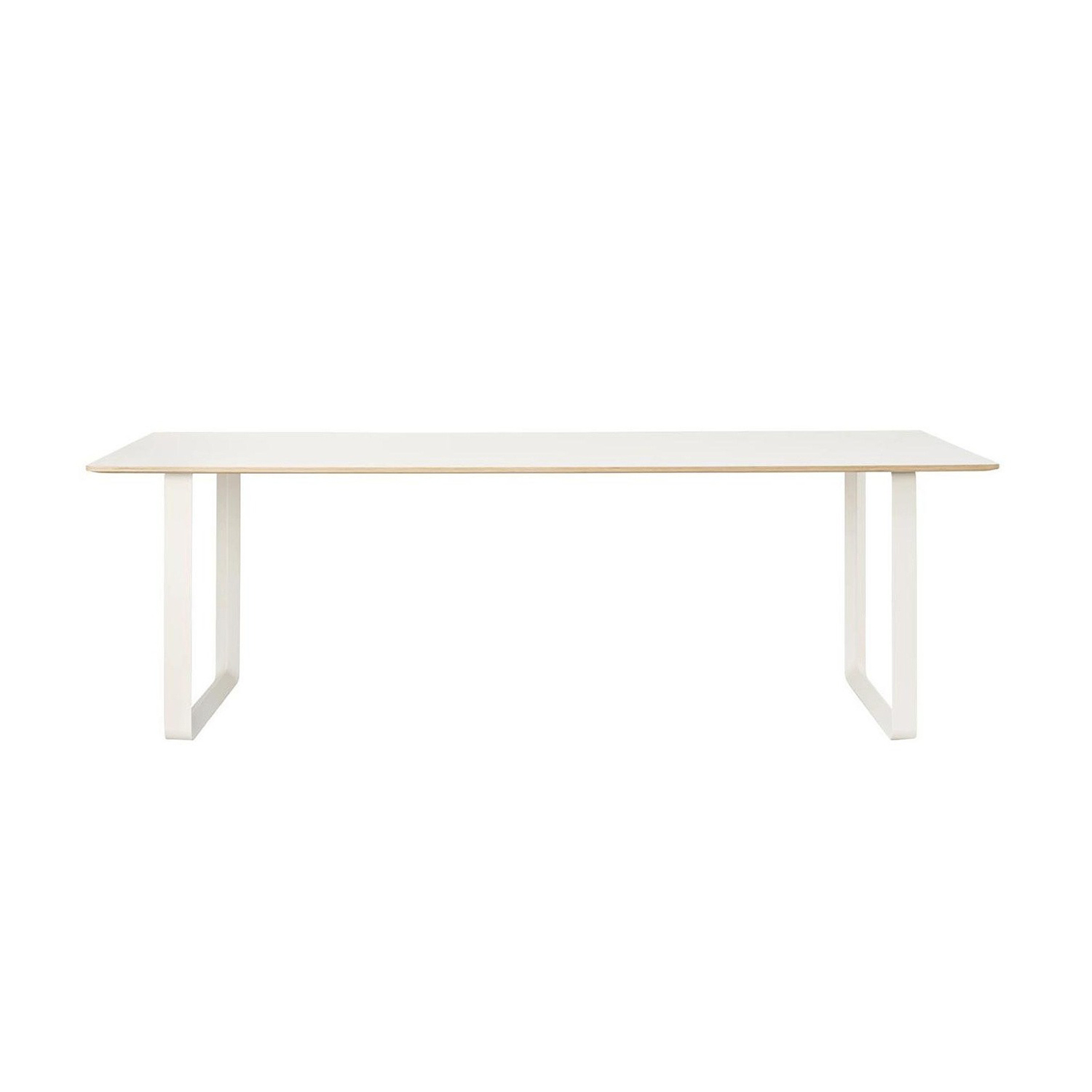 muuto 70 70 tisch white plywood white 225 90 cm 71171