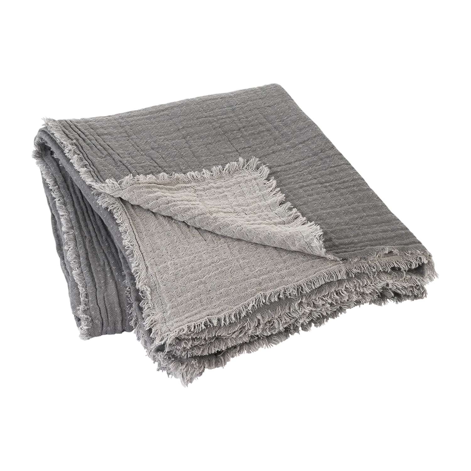 blomus double decke steel gray 84543