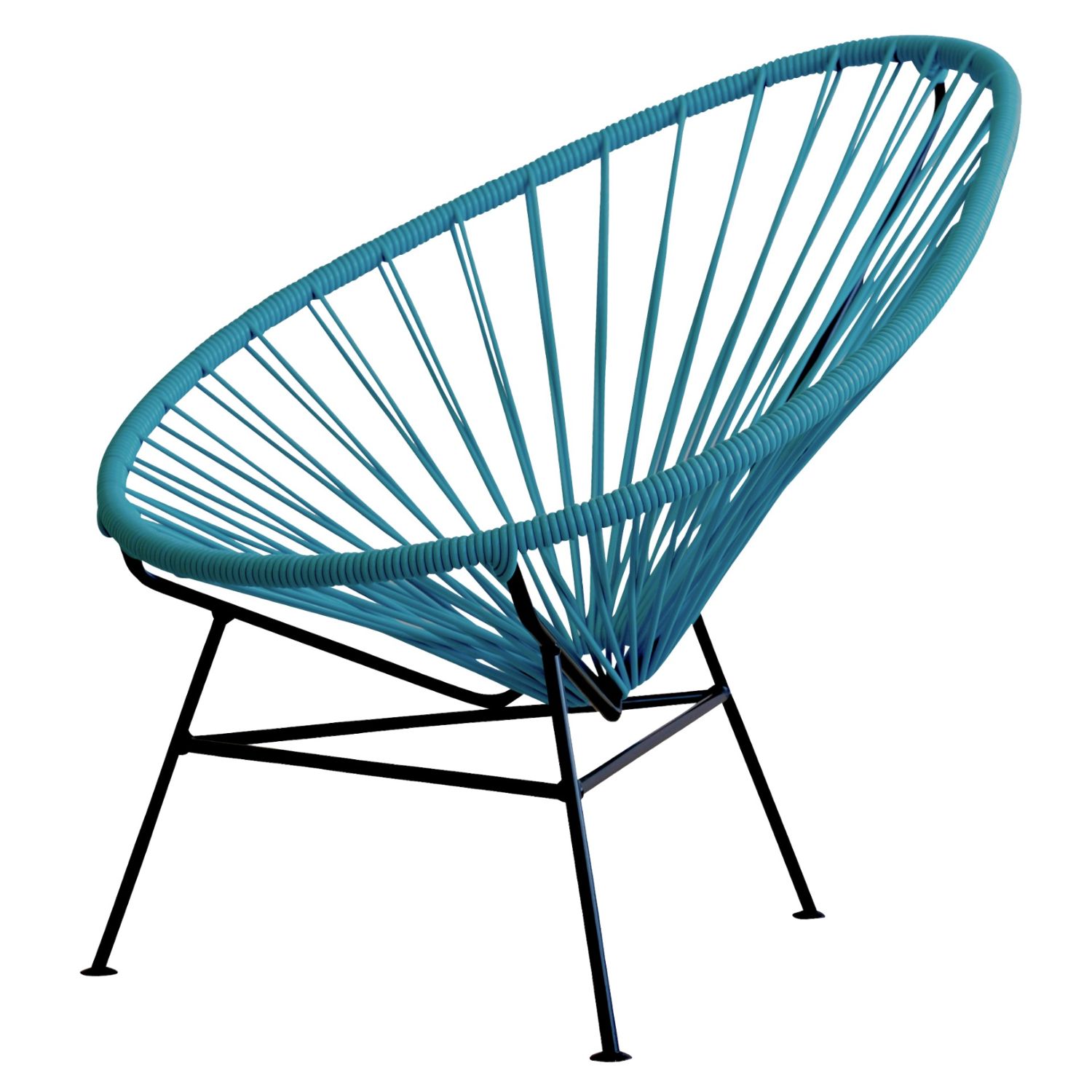 OK Design - Acapulco Chair Mini petrolblau