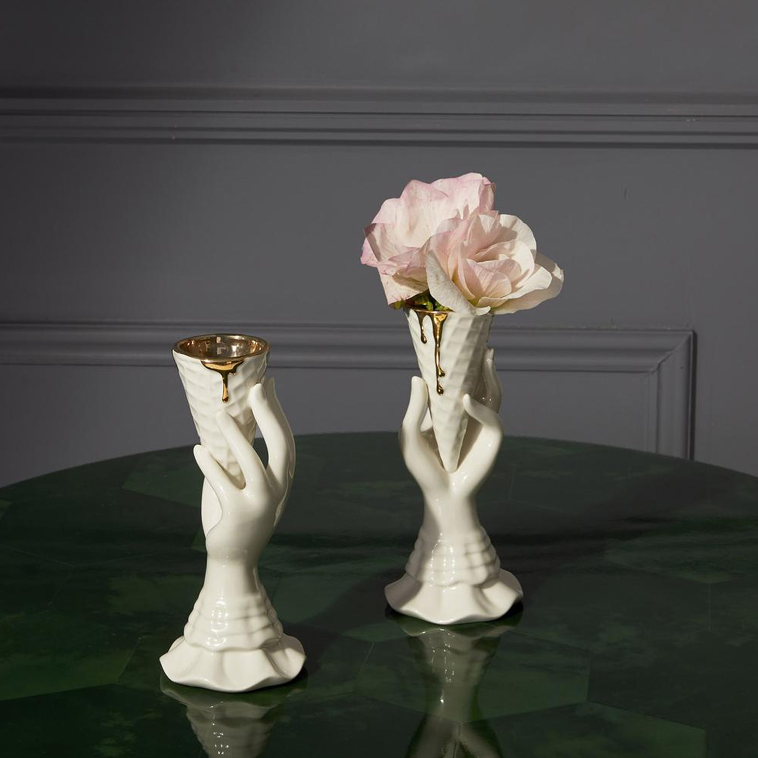 jonathan adler i scream vasen gold 61873