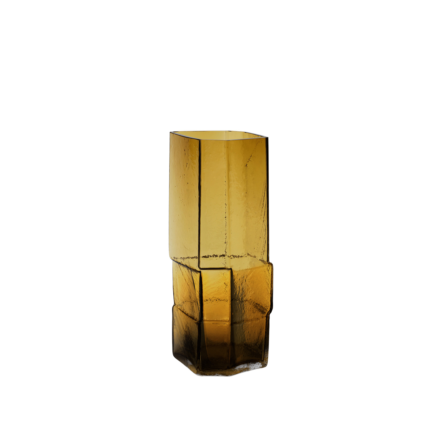 Ferm Living - Muro Vase M recycled amber