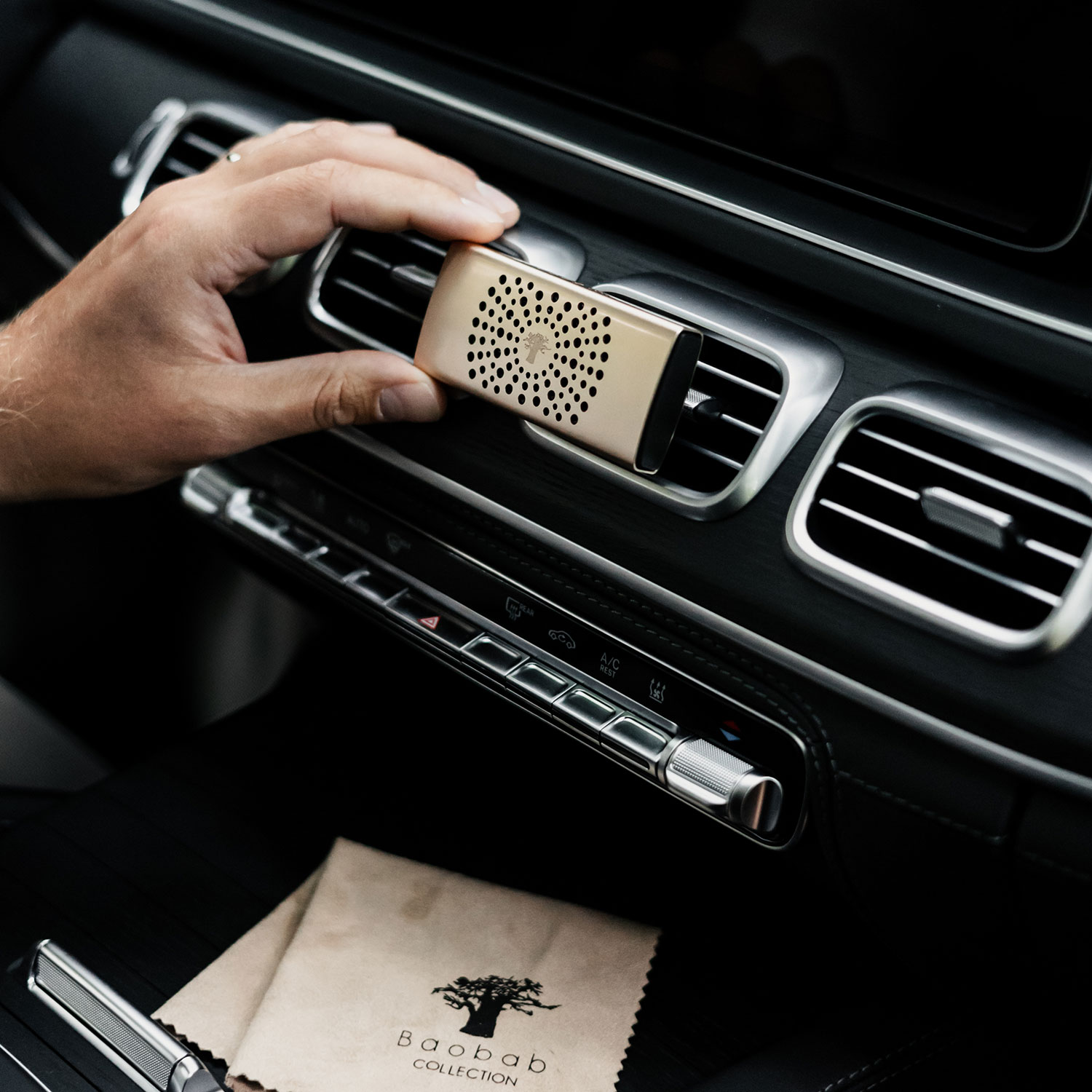 Baobab Collection - Car Diffusor black pearls