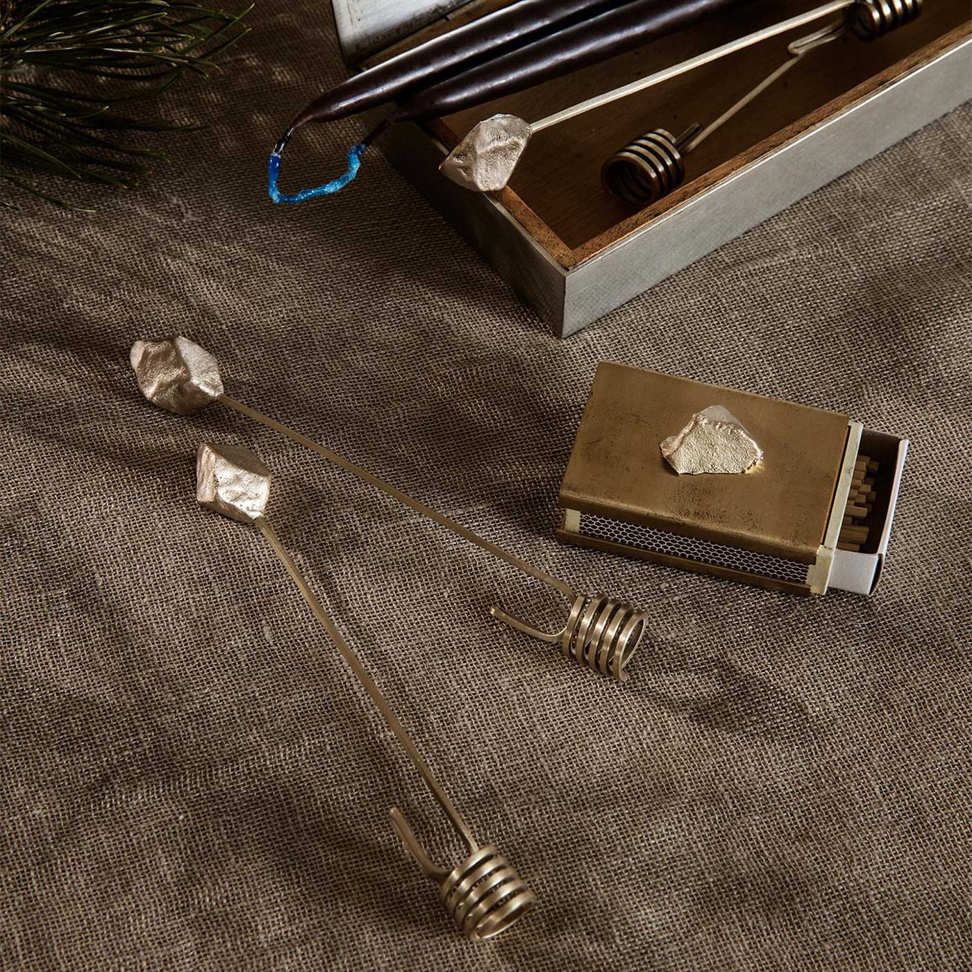 christbaum kerzenhalter stone ferm living 91779