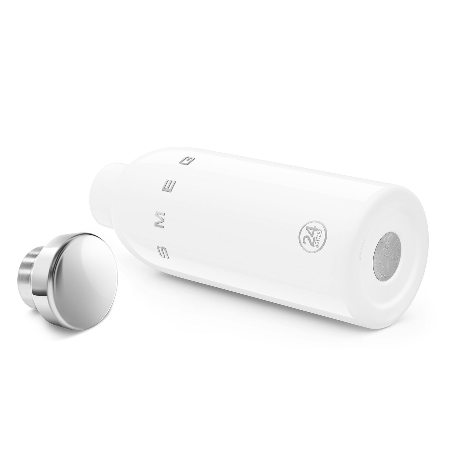 SMEG - Clima Bottle Edelstahlflasche weiß