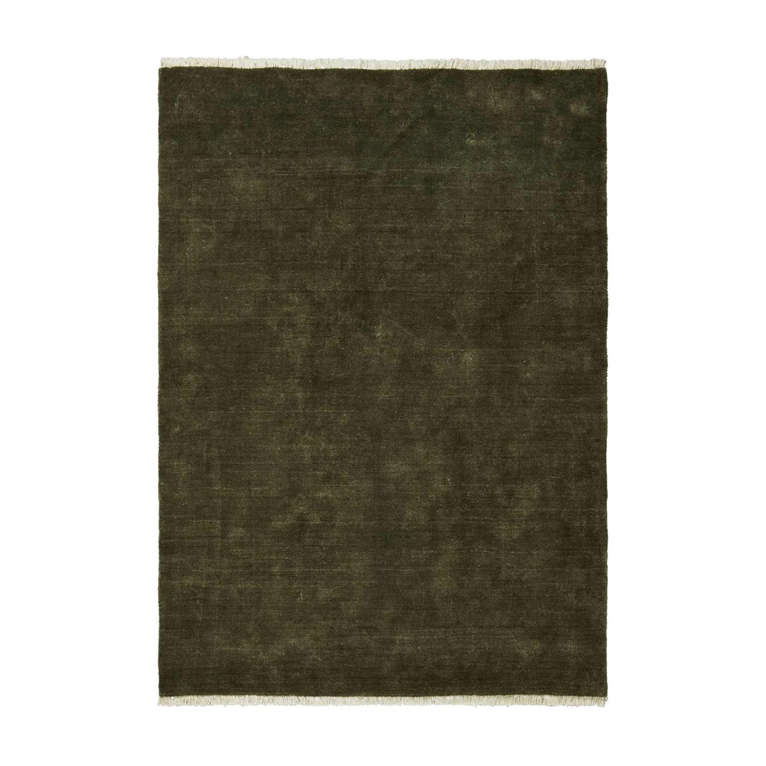 Ferm Living - Firth Juteteppich 170x240 cm dark olive