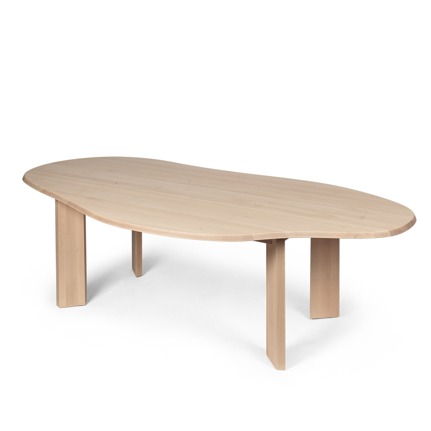 fermLIVING Tarn Esstisch 220 WhiteOiledBeech 1104268362 102052